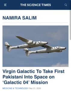 Namira Salim not an Astronaut from NASA